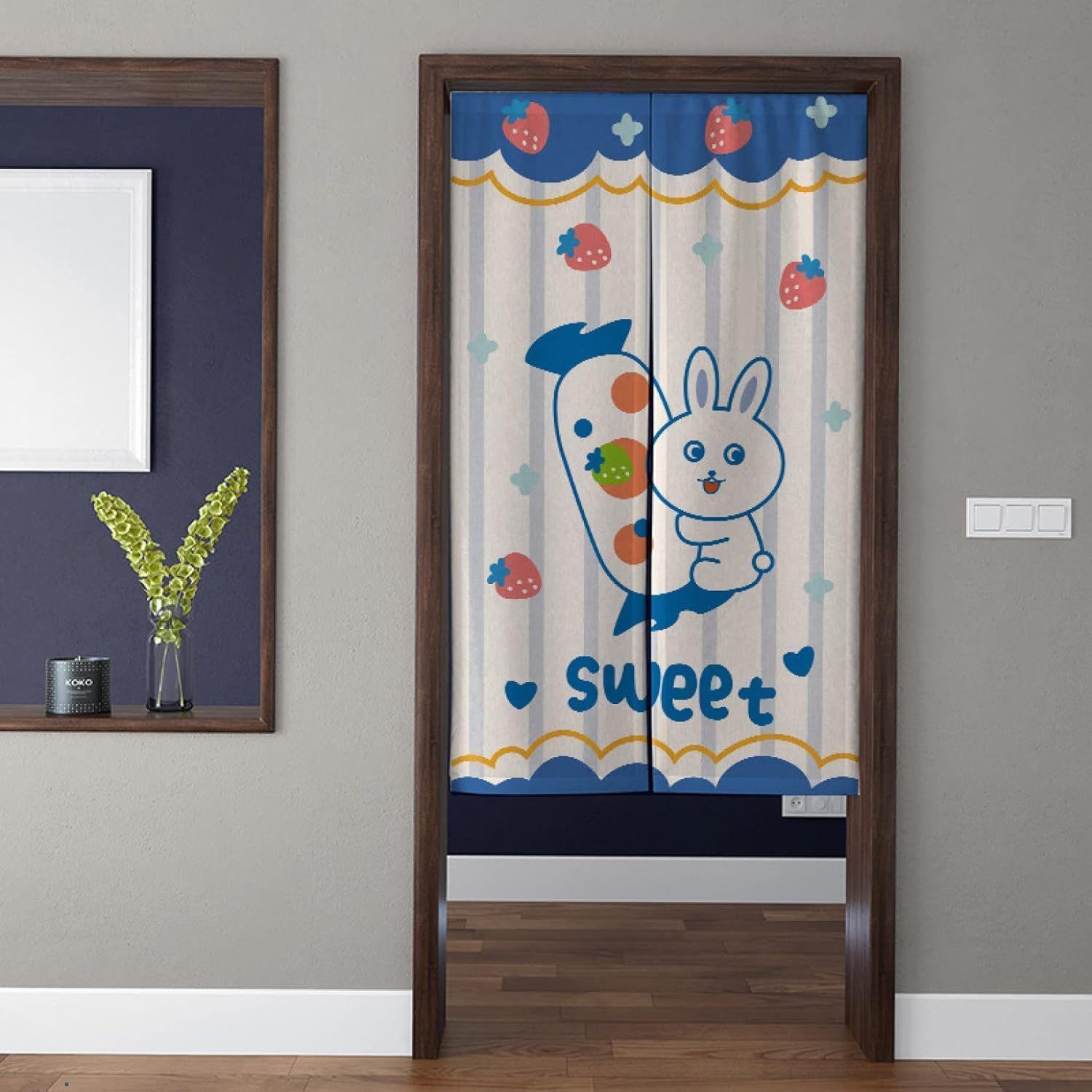 Baby Nursery Curtains - Милая занавеска на дверь с узором