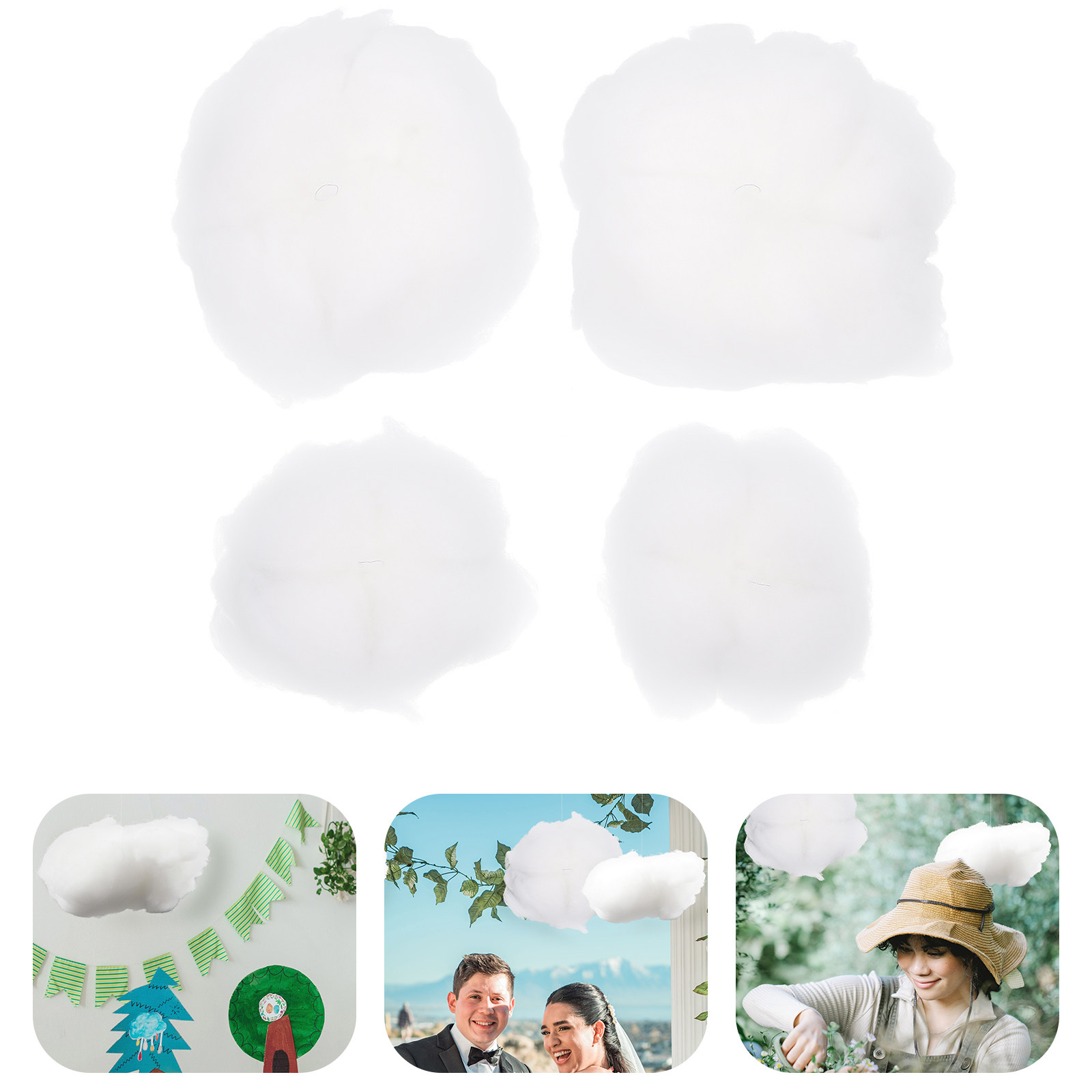 Baby Nursery Colors - Набор из 4 подвесных украшений ярких