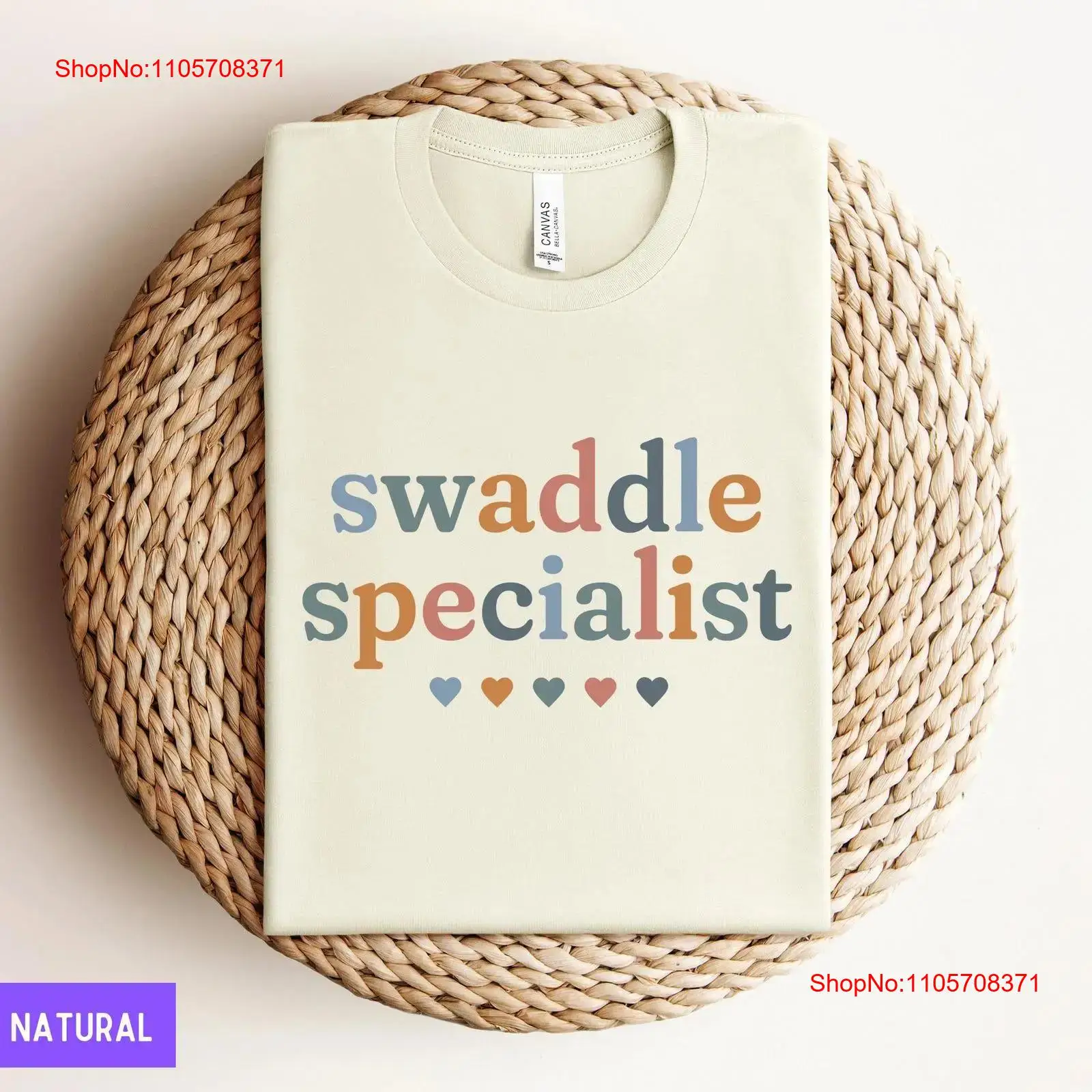 Baby Nursery Nurse - Футболка Cone Health Swaddle Specialist для