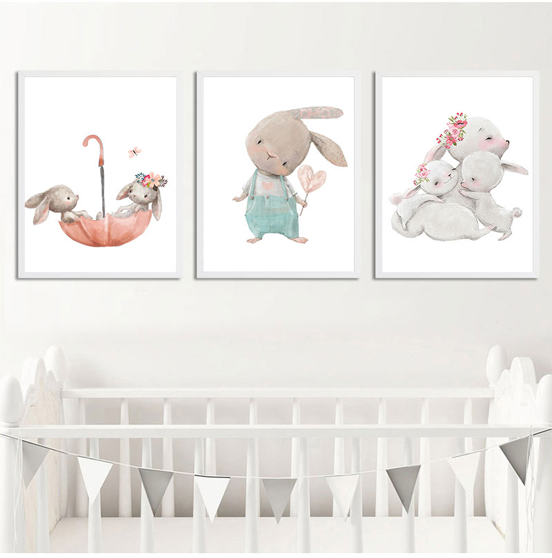 1 шт. безрамный декоративный х – обзор и цена Baby Nursery Paintings