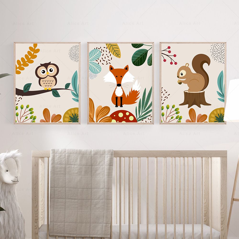 Постеры в стиле бохо с изображ – обзор и цена Baby Zebra Nursery