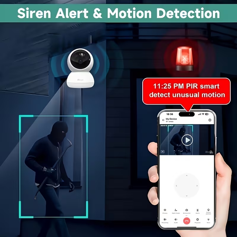 Умная Wi-Fi камера видеонаблюд – обзор и цена Baby Monitor Split Screen
