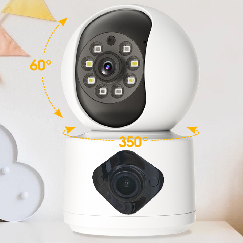 YI Lot APP 4MP двойной объекти – обзор и цена Baby Monitor Split Screen