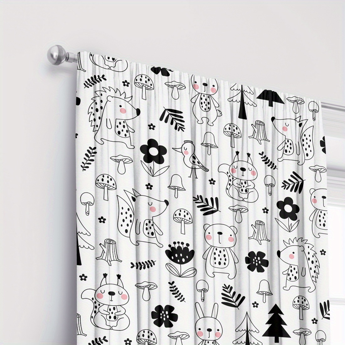 Милые шторы для детской комнат – обзор и цена Baby Nursery Curtains