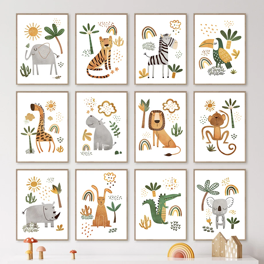 Жираф, слон, тигр, зебра, тука – обзор и цена Baby Zebra Nursery