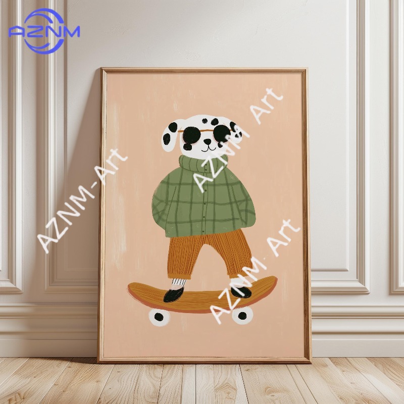 1 шт. Забавный постер с животн – обзор и цена Baby Nursery Paintings