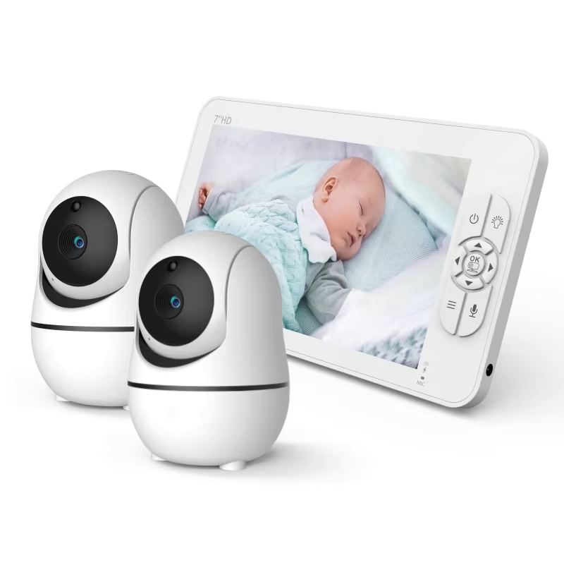 SM70V2 1080P HD видеоняня с ра – обзор и цена Baby Monitor Split Screen