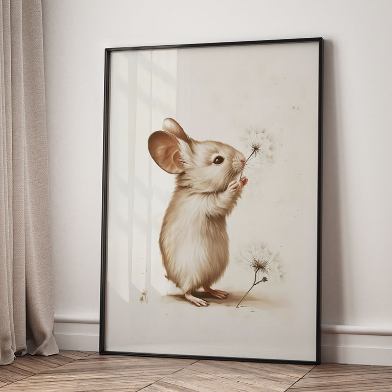 Постеры с животными: медведь,  – обзор и цена Baby Nursery Paintings