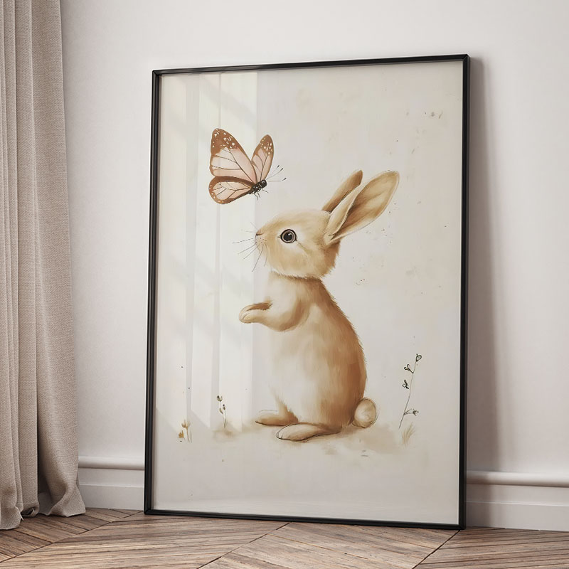 Постеры с животными: медведь,  – обзор и цена Baby Nursery Paintings