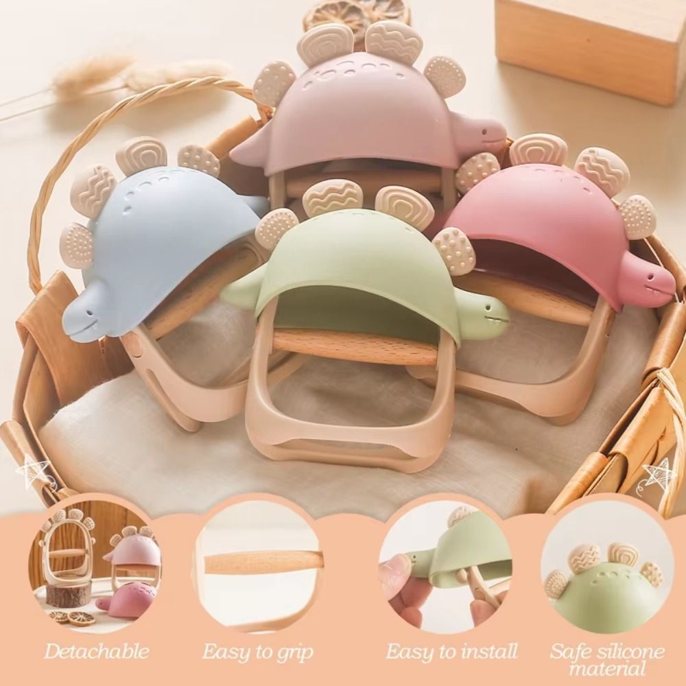 Силиконовый прорезыватель-дино – обзор и цена Baby Nursery Colors