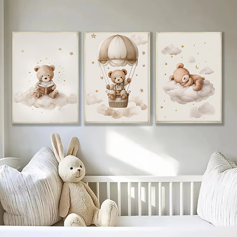 3 шт./компл., богемный плюшевы – обзор и цена Baby Nursery Pictures